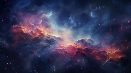 Fototapeta premium beautiful space galaxy background