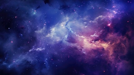Naklejka premium beautiful space galaxy background