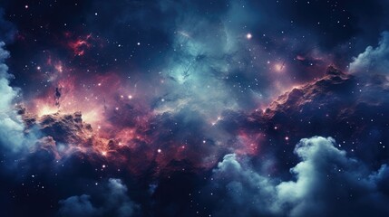 beautiful space galaxy background