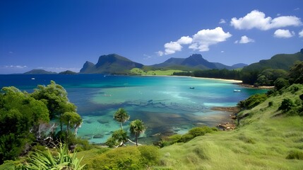 Obraz premium tropical island in the sea