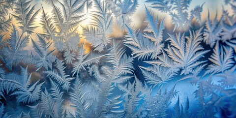 Frost patterns on a window , winter, cold, icy, frozen, weather, glass,abstract, background, frosty, season, freeze, frostbite