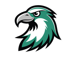 bearded vulture bird lies icon