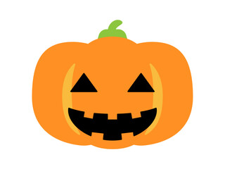 ハロウィンのかぼちゃのイラスト
