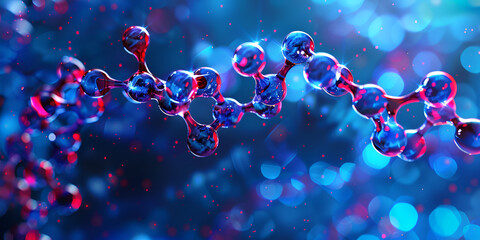 Detailed Analysis of Molecular Chain Structure in Advanced Materials, Exploring the Dynamics of Molecular Bonds in Nanotechnology