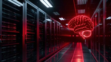 Digital Brain in a Server Room