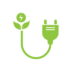 Eco energy vector illustration