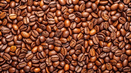 Background of many roasted coffee beans, roasted, coffee, beans, background, texture, brown, dark, aroma, caffeine