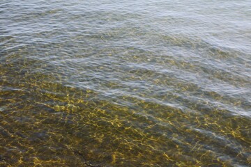 Clear freshwater in the Great Lakes