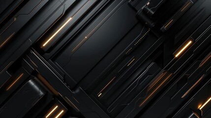 Abstract Futuristic Technology Background