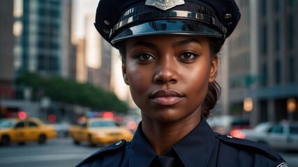 Guardian of the Metropolis: Portraying Strength and Service at Dusk