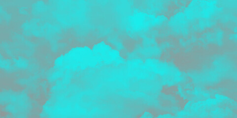 Blue pastel sky with brown fluffy cumulus clouds watercolor texture abstract background, abstract cloudy background beautiful natural streaks of sky and light blue and brown grey clouds with texture.