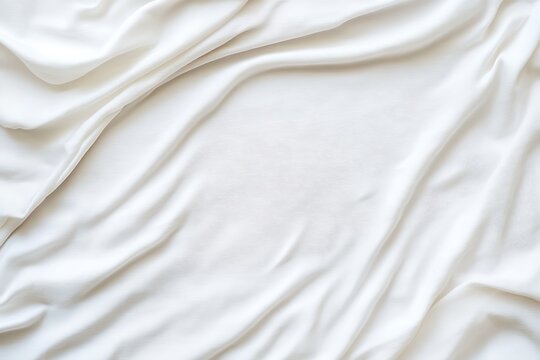 Soft white fabric texture for background