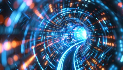 Fototapeta premium A digital transformation roadmap with key milestones and objectives