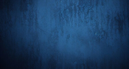 Obraz premium Black dark azure cobalt sapphire blue abstract background. Color gradient. Geometric shape. Wave, wavy curved line. Rough grunge grain noise. Light neon metallic shine shimmer bright. Design 