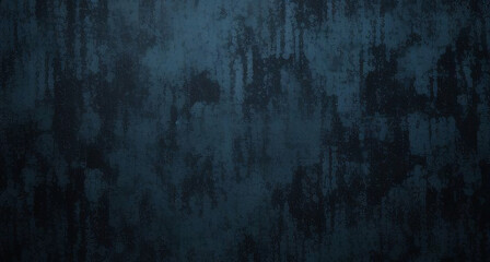 Obraz premium Black dark azure cobalt sapphire blue abstract background. Color gradient. Geometric shape. Wave, wavy curved line. Rough grunge grain noise. Light neon metallic shine shimmer bright. Design 