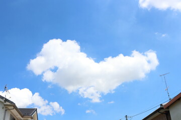 青空の雲