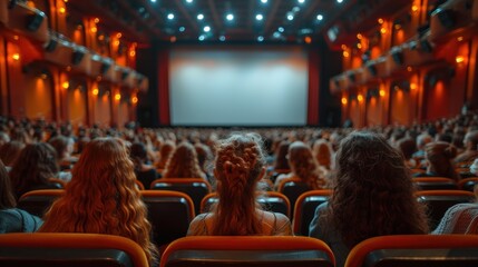 Cinema Audience Movie Theater