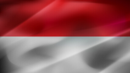 Indonesian Flag  Red and White National Symbol