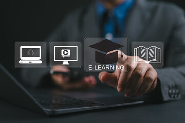 Online course offered by school revolutionizes education, utilizing e-learning and web-based...