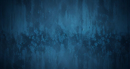 Obraz premium Black dark azure cobalt sapphire blue abstract background. Color gradient. Geometric shape. Wave, wavy curved line. Rough grunge grain noise. Light neon metallic shine shimmer bright. Design 