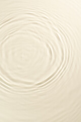 Water ripples top view for placing product