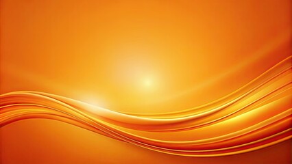 Fototapeta premium Abstract orange background with smooth gradient design, orange, abstract, background, texture, vibrant, color, gradient
