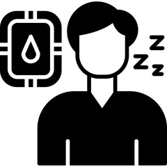 Obraz premium Fatigue Icon