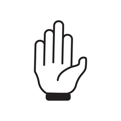 finger logo icon