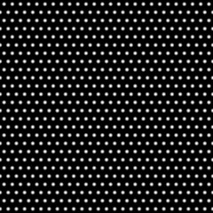 Delicate white polka dots on black background seamless pattern. Soft abstract geometric pattern. Dots specks, flecks, stains seamless pattern