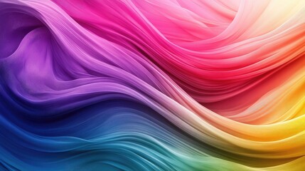 Abstract colorful wave background