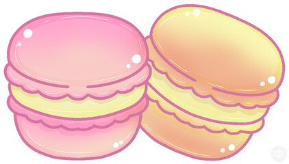 Macarons sweet