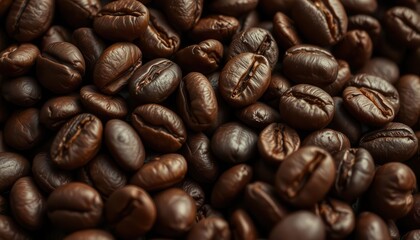 Fototapeta premium Roasted coffee beans 