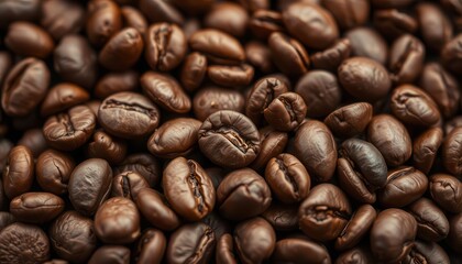 Roasted coffee beans 