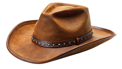 cowboy hat isolated on white