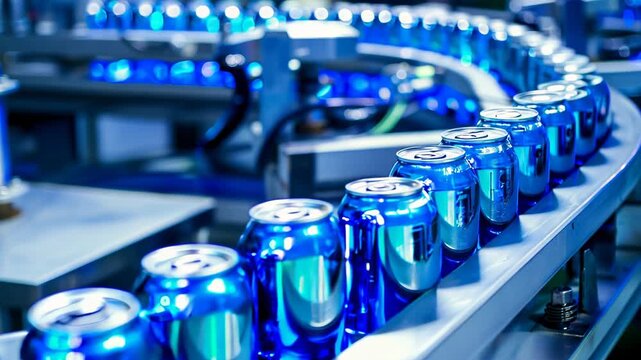 Modern Beverage Production Line
