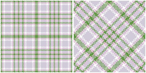 Classic Scottish Tartan Design. Tartan Plaid Vector Seamless Pattern. Traditional Scottish Woven Fabric. Lumberjack Shirt Flannel Textile. Pattern Tile Swatch Included.