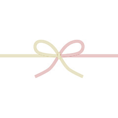 シンプルな水引