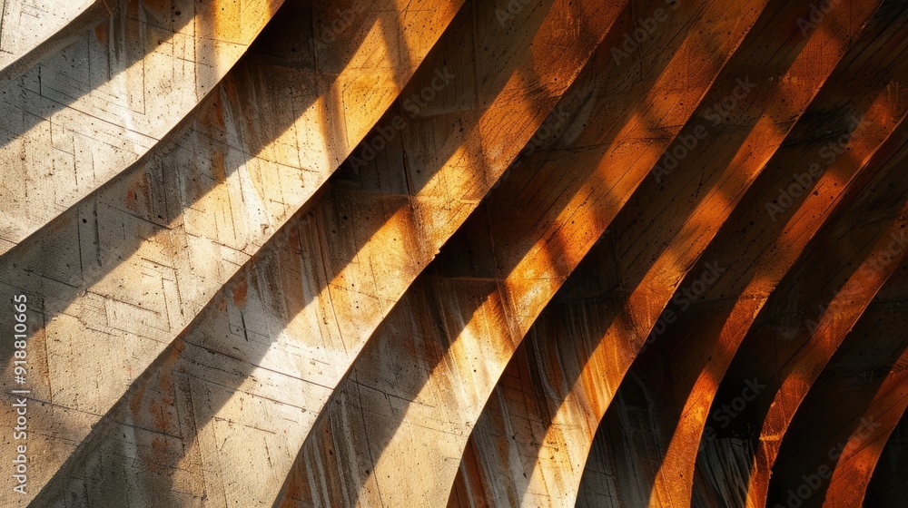 Poster the textured concrete wall comes alive with the interplay of rich hues and dynamic shadows, creating