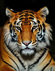 Obraz premium Close-up on a Tiger's face