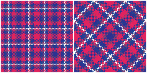 Scottish Tartan Plaid Seamless Pattern, Checkerboard Pattern. Seamless Tartan Illustration Vector Set for Scarf, Blanket, Other Modern Spring Summer Autumn Winter Holiday Fabric Print.