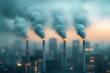 Eco-Friendly Cityscape: Industrial Emission Reduction for Ozone Protection