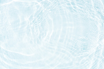 Bluewater waves on the surface ripples blurred. Defocus blurred transparent blue colored clear calm...