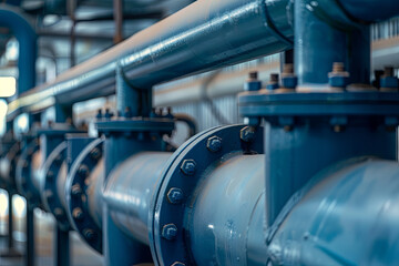 Industrial water treatment plant