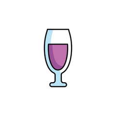 Beer icon design with white background stock illustration