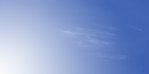 Sky and soft clouds background pattern. Beautiful nature landscape.