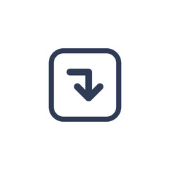 arrow sign direction icon