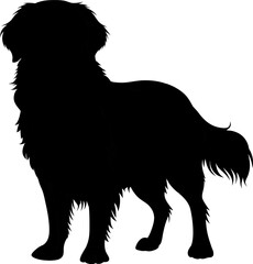 vector dog silhouette photo, silhouette dog