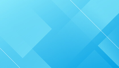 Minimal blue geometric background. Dynamic shapes composition. Vector illustration