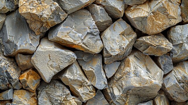 stone aggregate materials for construction split texture stone glauconite sandstone : Generative AI