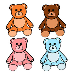 teddy bear set